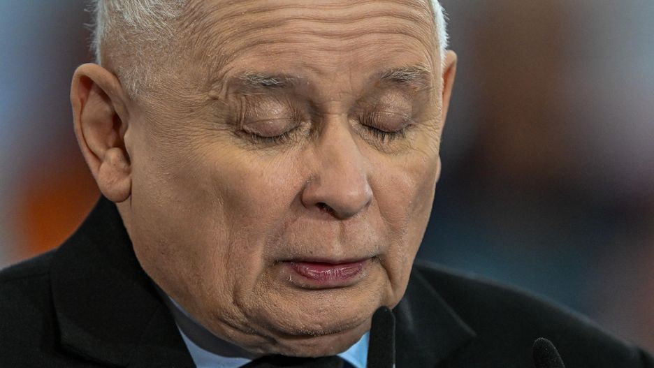 Prezes PiS Jarosław Kaczyński 