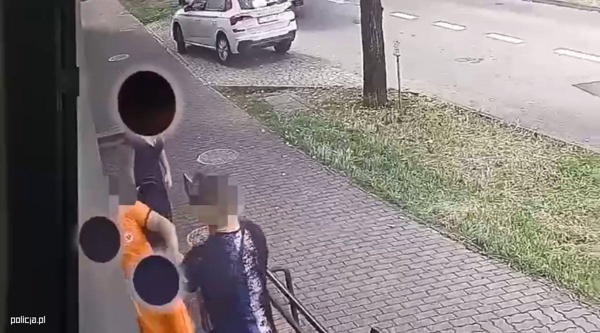 Brutalny atak na ratownika w Trzciance. Policja zatrzymała napastnika w dwie godziny