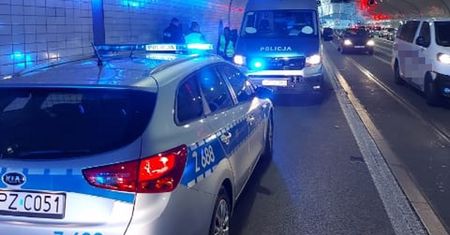 Szok w tunelu Trasy WZ. Kierowcy byli przerażeni