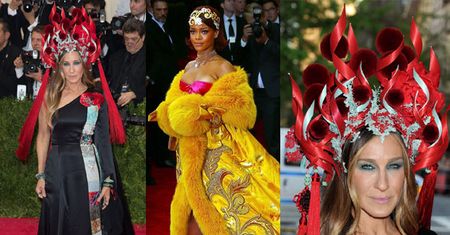 Jessica Parker i Rihanna jako "chińskie cesarzowe"! (ZDJĘCIA)