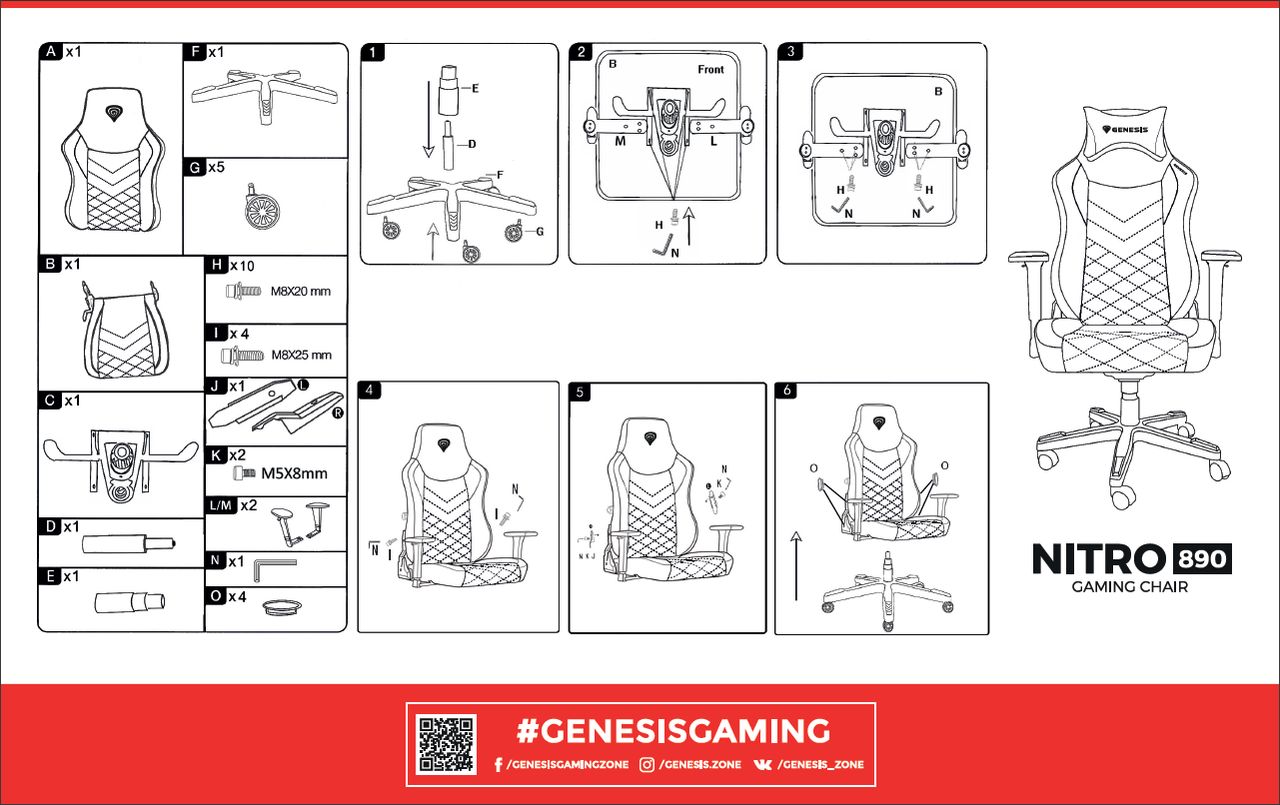 Instrukcja od Genesis Nitro 890