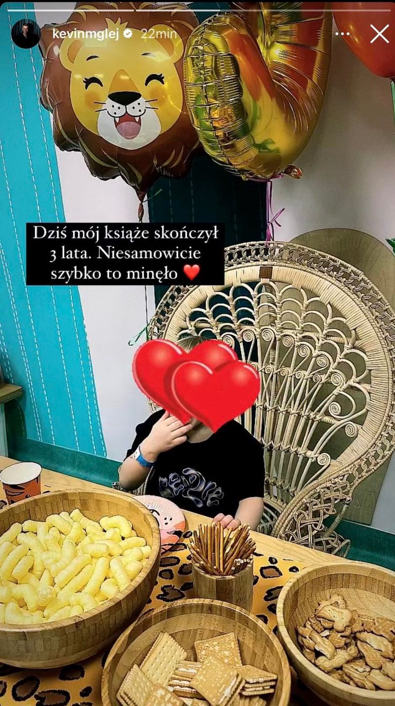 Chłopak Roksany Węgiel i jego eks świętują urodziny syna