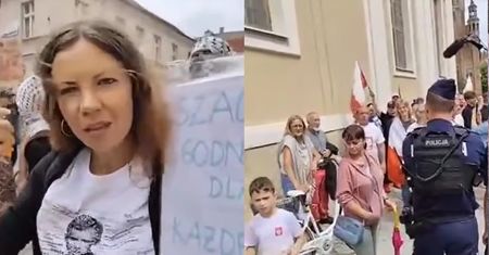 Mówiła o swojej wierze w Jezusa. Zwyzywali ją przeciwnicy imigrantów