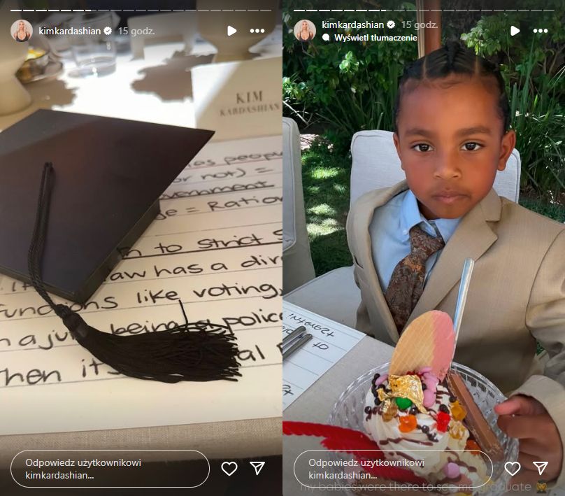 Kim Kardashian skończyła studia prawnicze