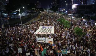 Tysiące ludzi na ulicach. Demonstracja w Tel Awiwie. Mają jasne żądanie
