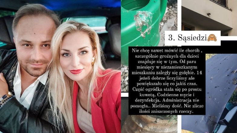 Anita i Adrian ze "Ślubu od pierwszego wejrzenia" przeprowadzili się przez SĄSIADÓW: "Mieliśmy dość. OBRZYDLIWA SPRAWA" (FOTO)