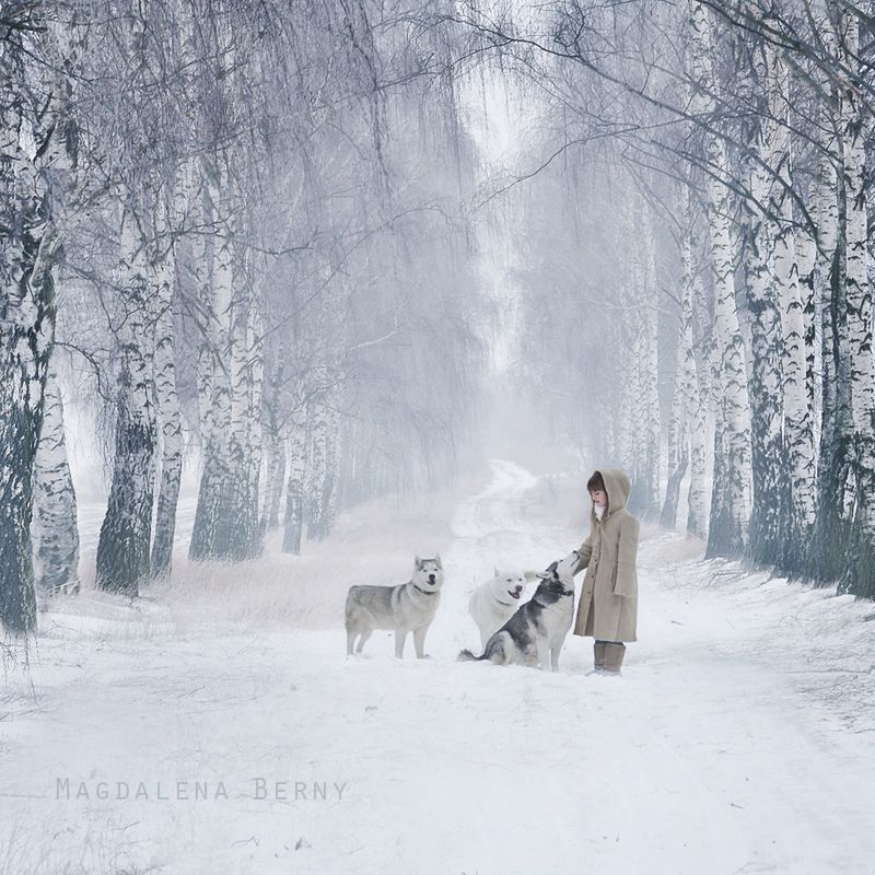 Magdalena Berny - portrety dziecięcej zadumy, refleksji, smutku 2