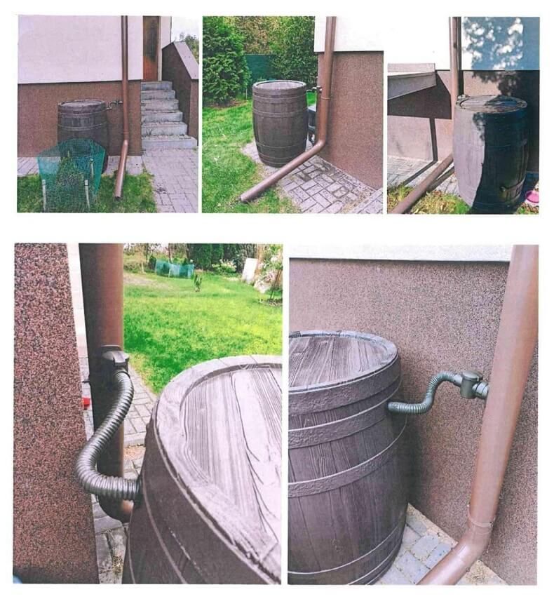 Beczka na wodę deszczową