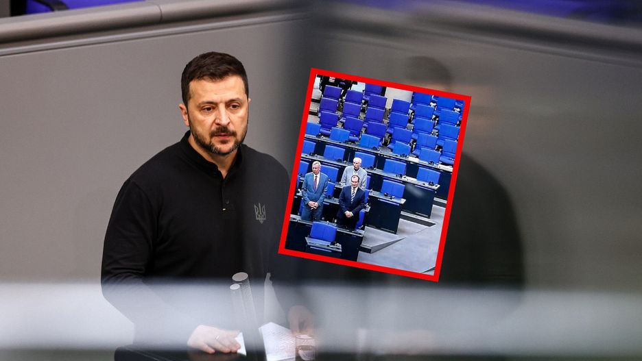 Deputowani wyszli na czas przemówienia