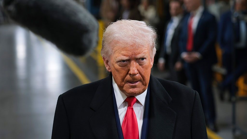President Trump Tours Ford Rouge Complex In Michigan
DEARBORN, MICHIGAN - JANUARY 13: U.S. President Donald Trump tours the assembly line at the Ford River Rouge Complex on January 13, 2026 in Dearborn, Michigan. Trump is visiting Michigan where he will participate in a tour of the Ford River Rouge complex and later give remarks to the Detroit Economic Club. (Photo by Anna Moneymaker/Getty Images)
Anna Moneymaker
