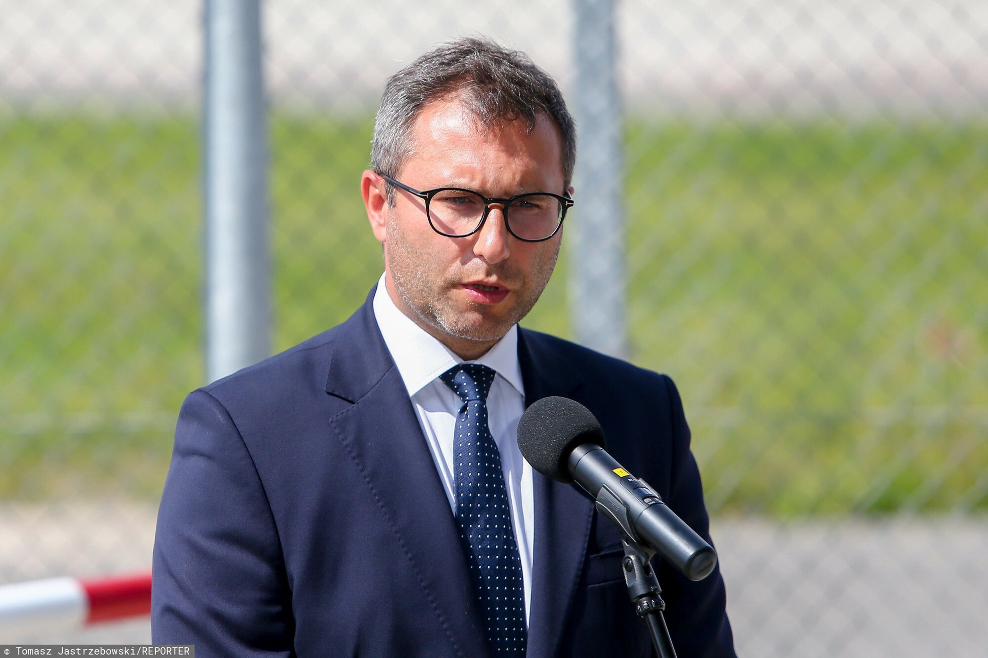 Przekazanie szczepionek od rz?du Polskiego dla Wietnamu20.08.2021 Warszawa, Briefing prasowy dot. przekazania przez Polske pomocy dla Wietnamu w zwiazku z trudna sytuacja epidemiologiczna,    Fot Tomasz Jastrzebowski/REPORTER
n/z: Michal, KuczmierowskiTomasz Jastrzebowski/REPORTER