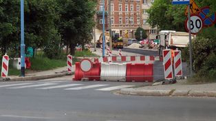 Trwa modernizacja ulicy Działkowej w Legnicy. Zmiana organizacji ruchu