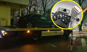 Zatrzymali trzech Ukraińców w Warszawie. Oto, co mieli w aucie