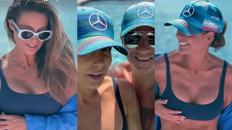 Małgorzata Rozenek chwali się wyrzeźbioną sylwetką 