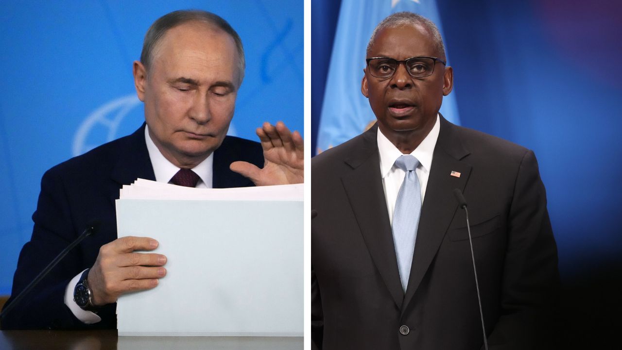 Pentagon chief Lloyd Austin on Putin's peace proposal: "He could end this today, if he chose to do that, and we call upon him to do that, and to leave Ukrainian sovereign territory"