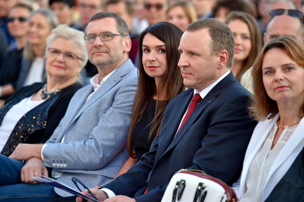 Marta Kaczyńska z Jackiem Kurskim w Sopocie!