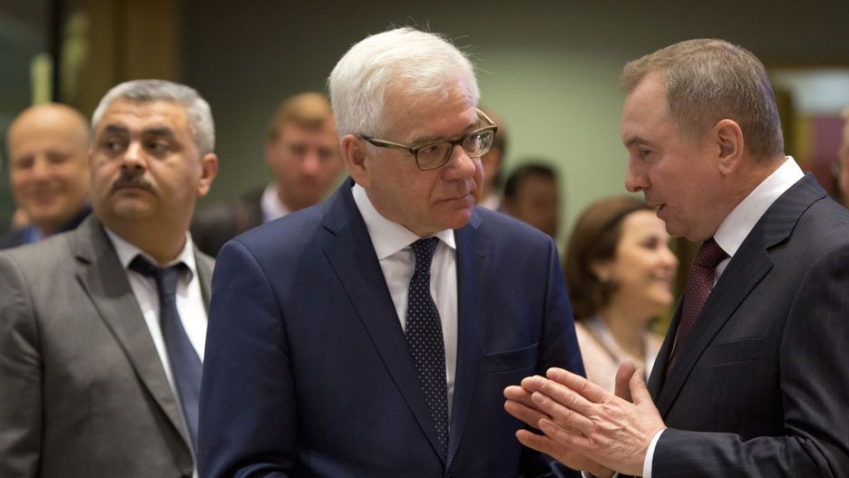 Szef białoruskiej dyplomacji w rozmowie z ministrem spraw zagranicznych Jackiem Czaputowiczem