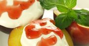 Orzeźwiający krem fresh z nektarynkami