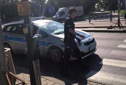 Radiowóz potrącił 80-latka. Policjanci "zostali pouczeni"