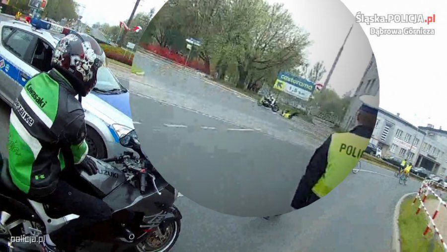 Policja poszukuje motocyklisty