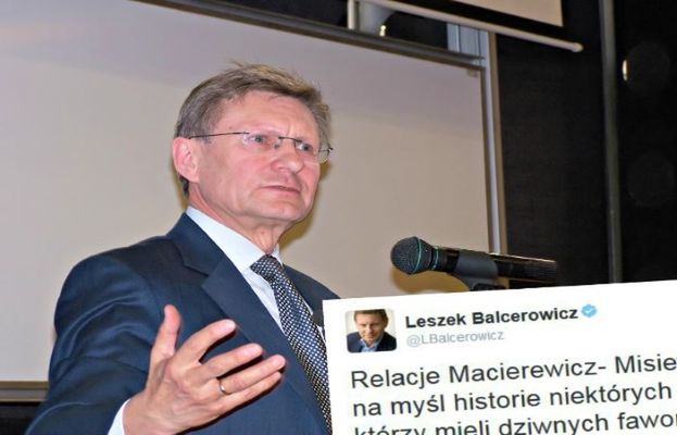 Balcerowicz ironicznie skomentował relacje Macierewicza z Misiewiczem. Przesadził?