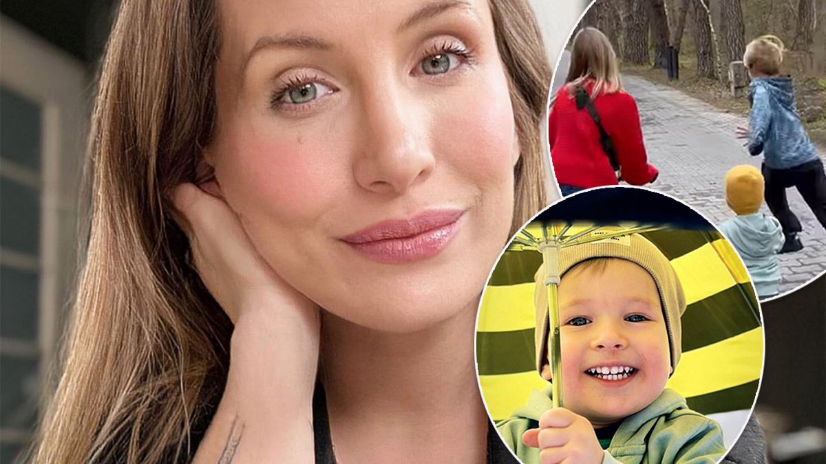 Pola Wiśniewska na spacerze