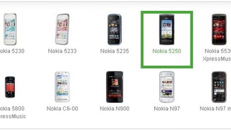 Nokia 5250 wyciekła w Ovi Store 1