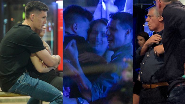 Piłkarze Legii imprezują na mieście. Spotkali Fernando Santosa