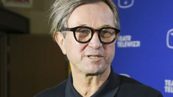 Piotr Cyrwus zabrał żonę do "DDTVN". Rzadko pokazują się razem
