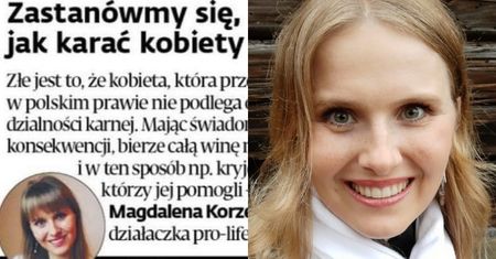 Działaczka pro-life dywaguje o KARANIU kobiet za aborcję: "To źle, że nie podlegają ODPOWIEDZIALNOŚCI PRAWNEJ"