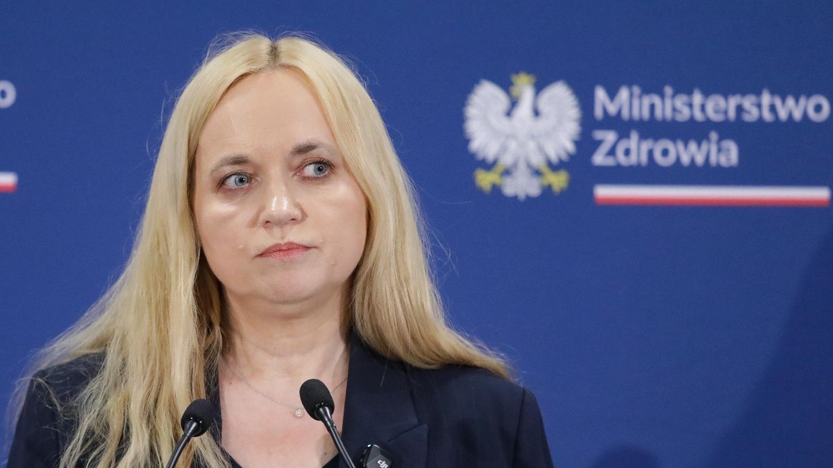  Minister zdrowia Jolanta Sobierańska-Grenda