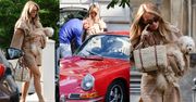 Stylowa Joanna Przetakiewicz i szarmancki Rinke Rooyens wybrali się na przejażdżkę zabytkowym Porsche 912 (ZDJĘCIA)