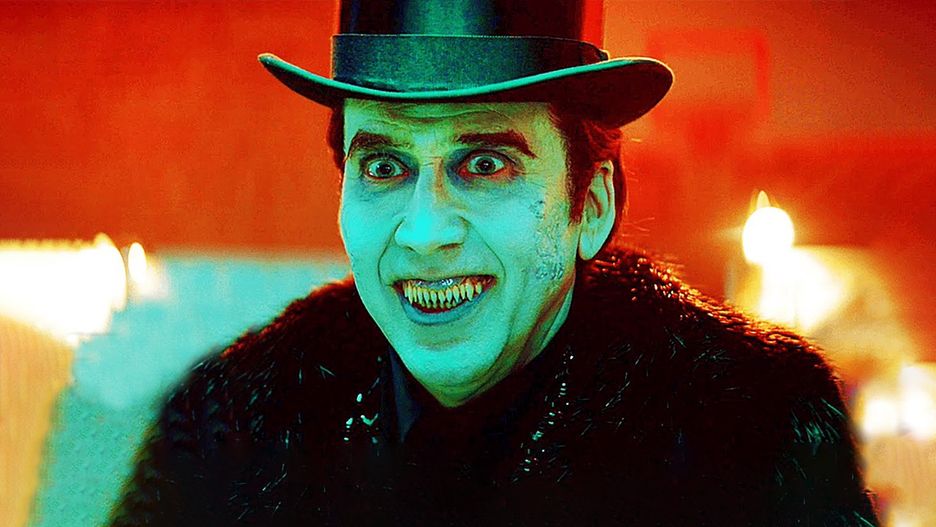 Nicolas Cage jako hrabia Dracula w filmie "Renfield"
