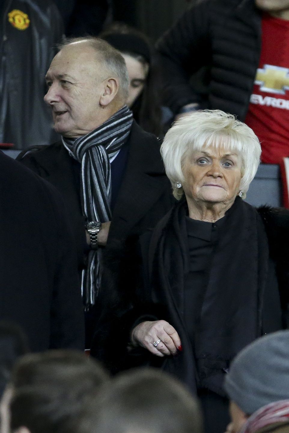 Rodzice Davida Beckhama, Ted i Sandra, luty 2019