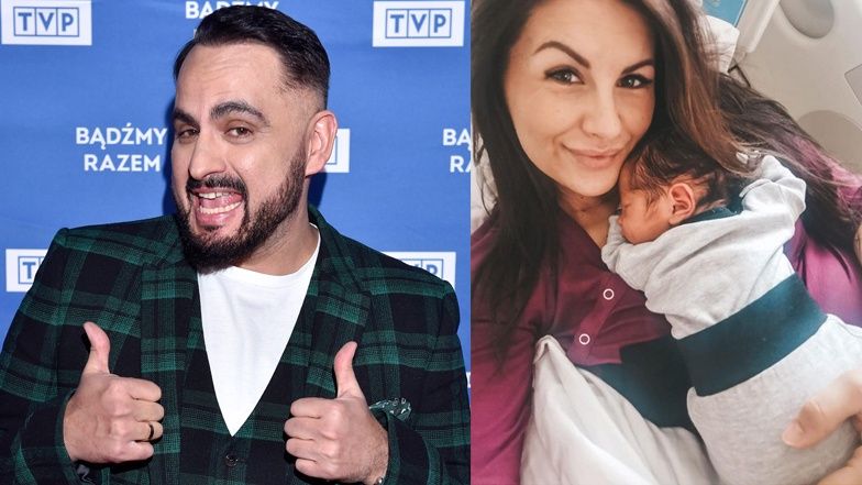 Agustin Egurrola chwali się żoną i nowo narodzonym synkiem