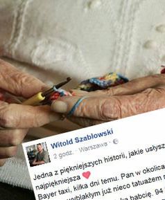 Niezwykła opowieść taksówkarza: poświęcił się dla starszej pani. "To historia pisana sercem"