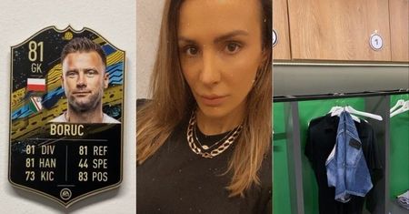 Troskliwa żona Sara Boruc odwiedziła męża W PRACY: "Gdzie ja jestem?"