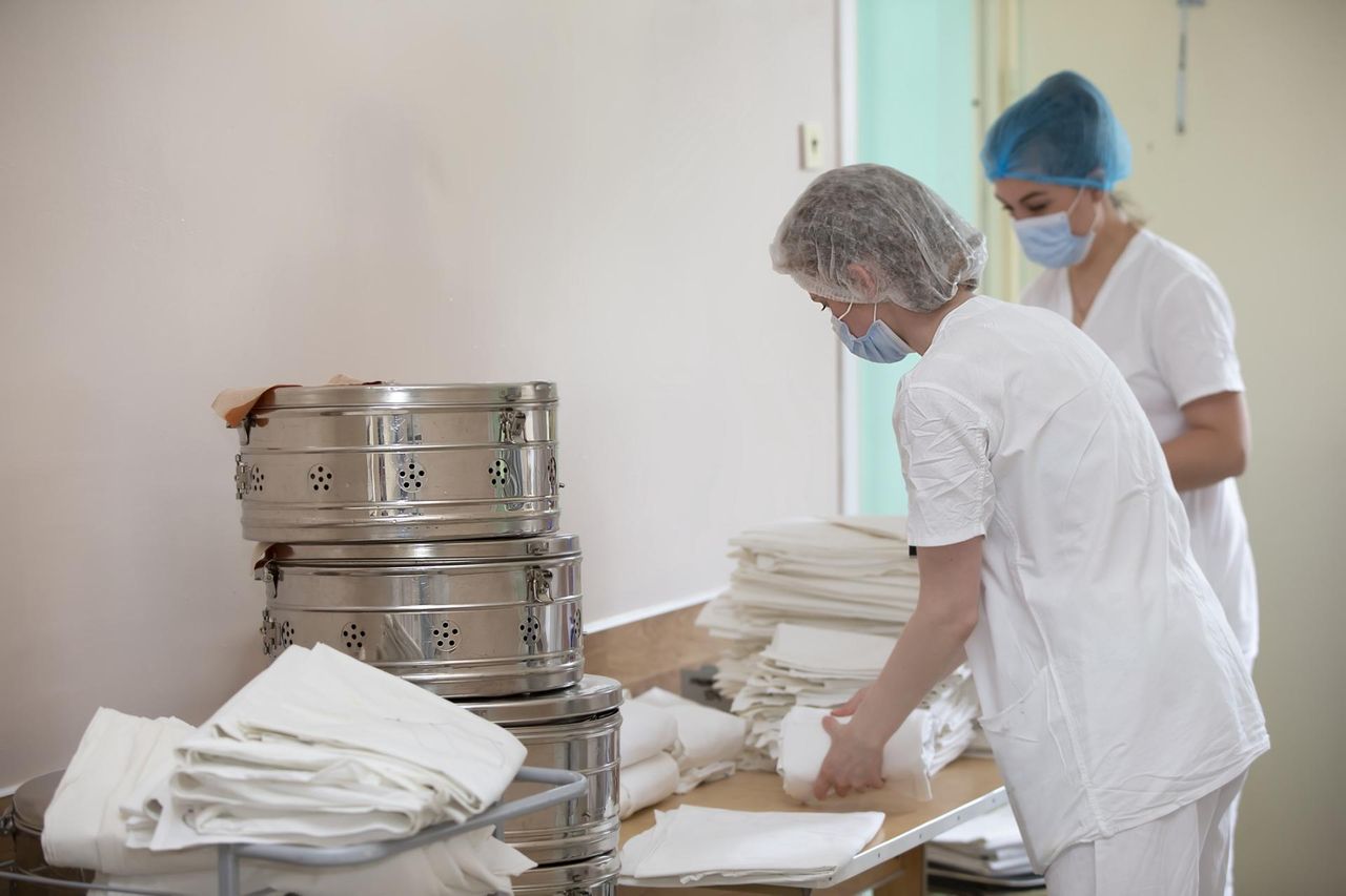 Protesty pracowników USK trwają. Wsparcie okazali studenci