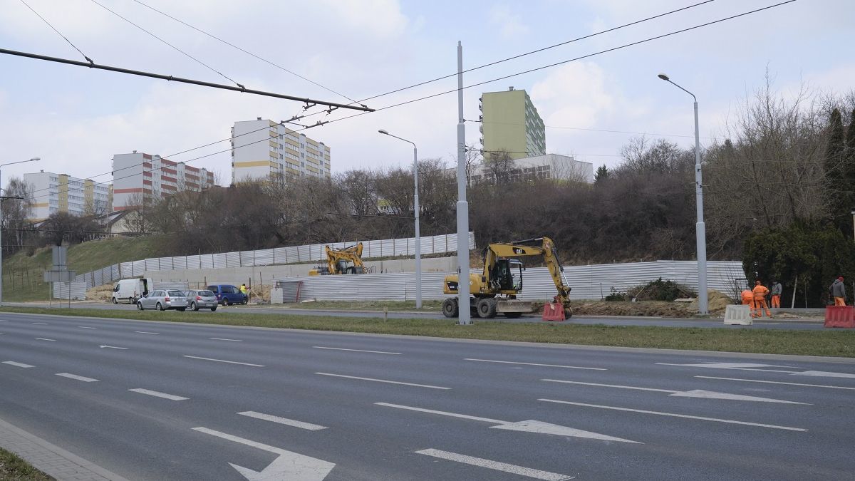 Budowa stacji paliw przy ul. Jana Pawła II w Lublinie