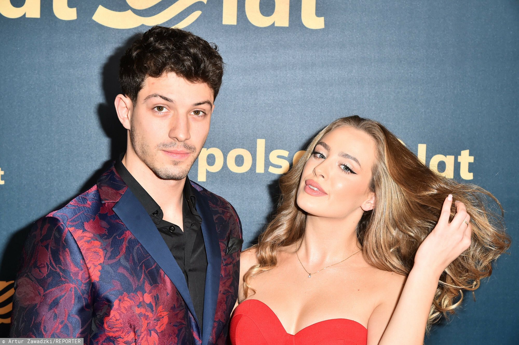 Wiktoria Gąsiewska z nowym partnerem na 30-leciu Polsatu