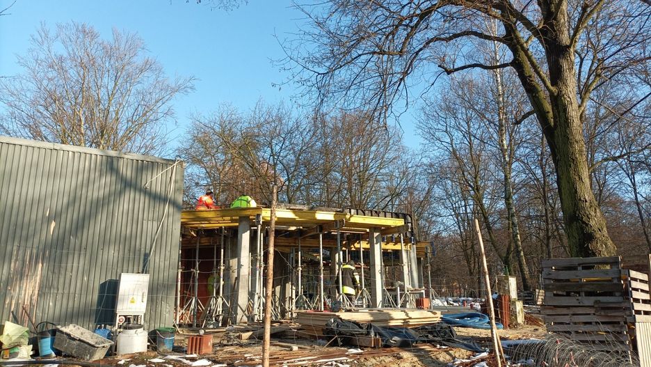 Budowa restauracji parkowej w Gliwicach