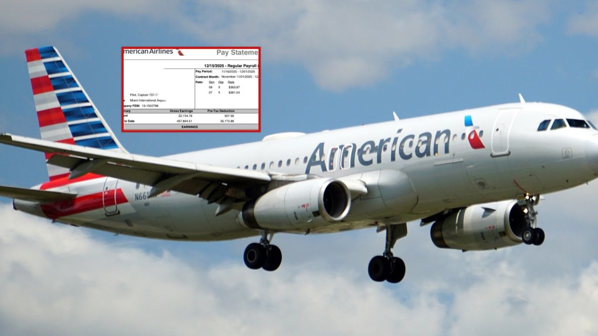 Pilot z USA pokazał swoje zarobki.