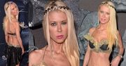 Półnaga Tara Reid straszy na imprezie halloweenowej... (ZDJĘCIA)