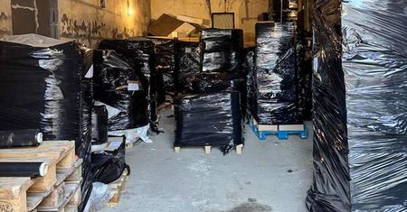 Tytoniowe imperium zlikwidowane! Spektakularna akcja CBŚP i Straży Granicznej pod Gliwicami