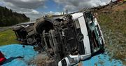 Sulęcin: Wypadek na A2 z udziałem ciężarówki