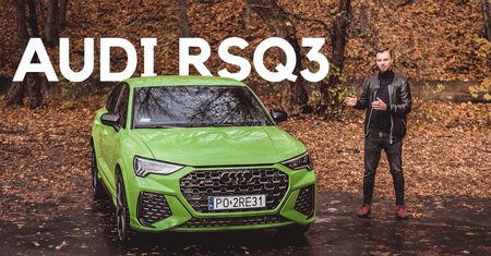 Test wideo: Audi RS Q3 Sportback - łowca tuneli