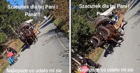 Wymowna scena na trasie do Morskiego Oka. Kobieta zawstydziła turystów