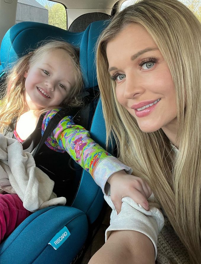 Joanna Krupa z córką
