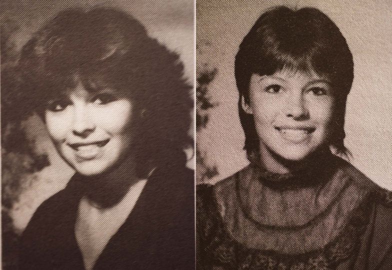 Pamela Anderson na szkolnych zdjęciach z 1985 i 1984 roku