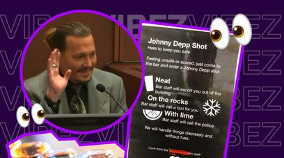 "Shot Johnny’ego Deppa" pomoże facetom w opresji. I bardzo dobrze, że powstał